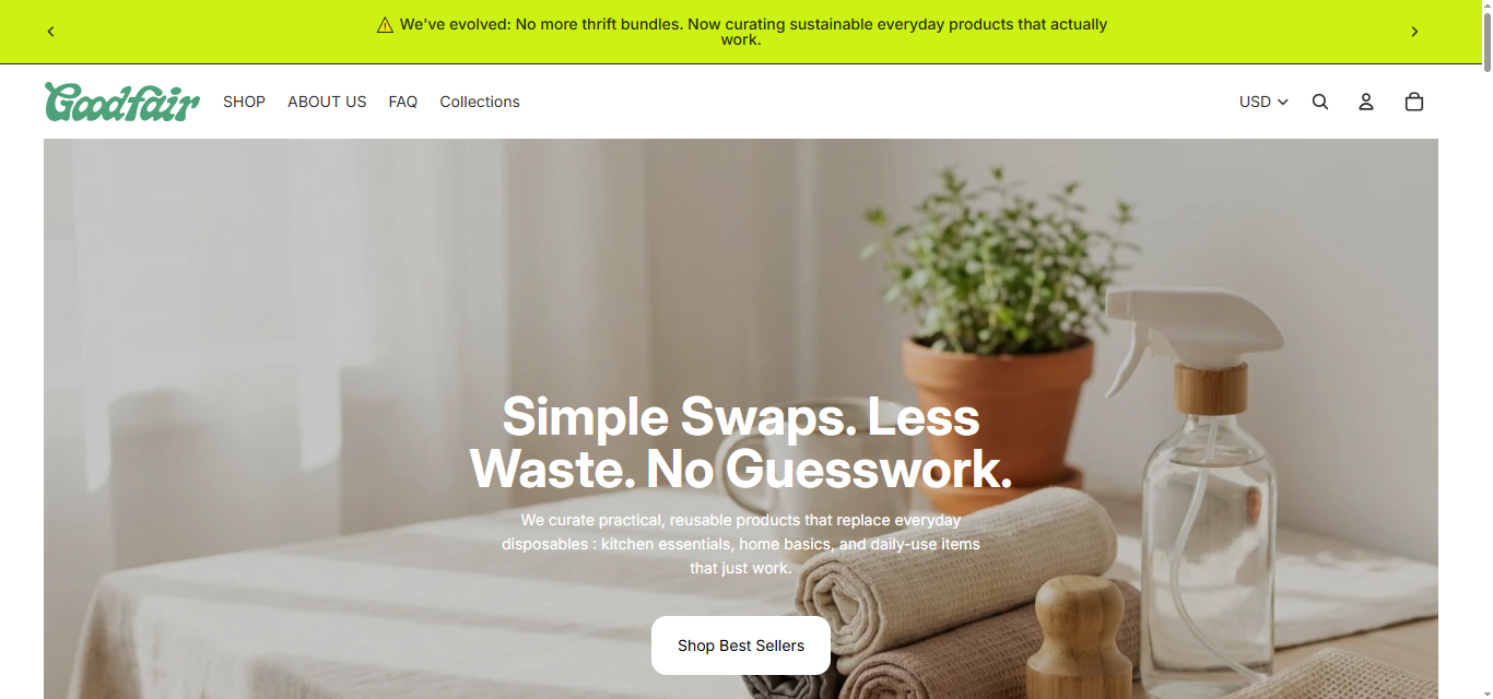 Goodfair — Thrift Marketplace